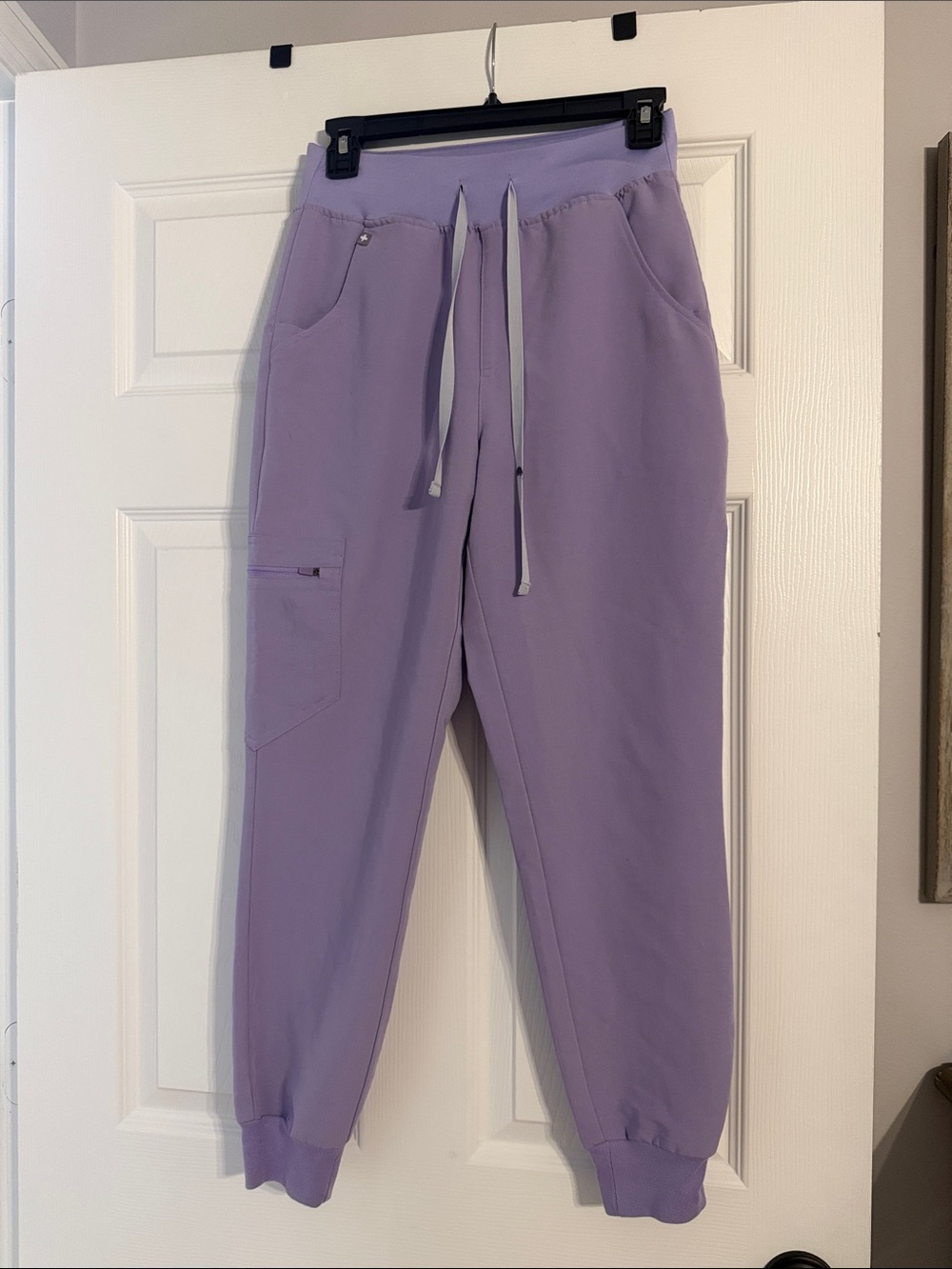 Figs Lavender Drawstring Jogger Pants